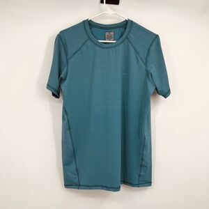 Mens Arc’teryx Crewneck SS Aqua Blue Performance Layering T Shirt M Arcteryx